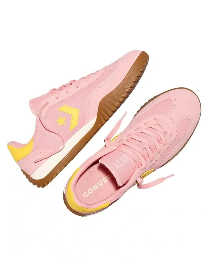 Converse Run Star Trainer in Ok Bloomer/Sunny Outlook/Gum