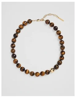 Country Road Agnes Necklace in Chocolate