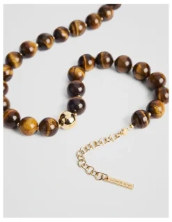 Country Road Agnes Necklace in Chocolate