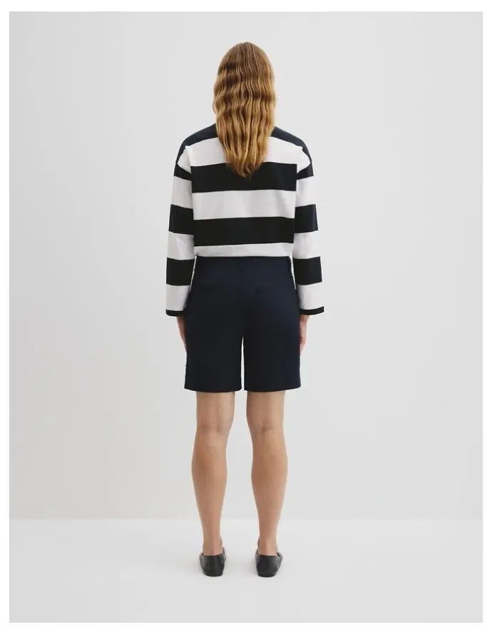 Country Road Australian Cotton Twill Walk Short in Ink