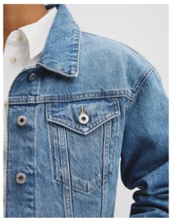 Country Road Classic Denim Jacket in Aged Mid Wash