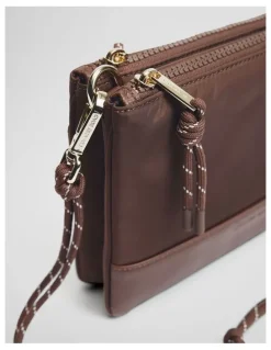 Country Road Cord Strap Crossbody in Mocha