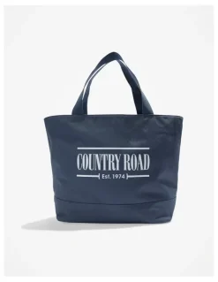 Country Road Cotton Printed Heritage Shopper in Chambray