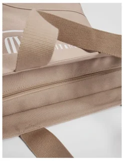 Country Road Cotton Printed Heritage Shopper in Buff
