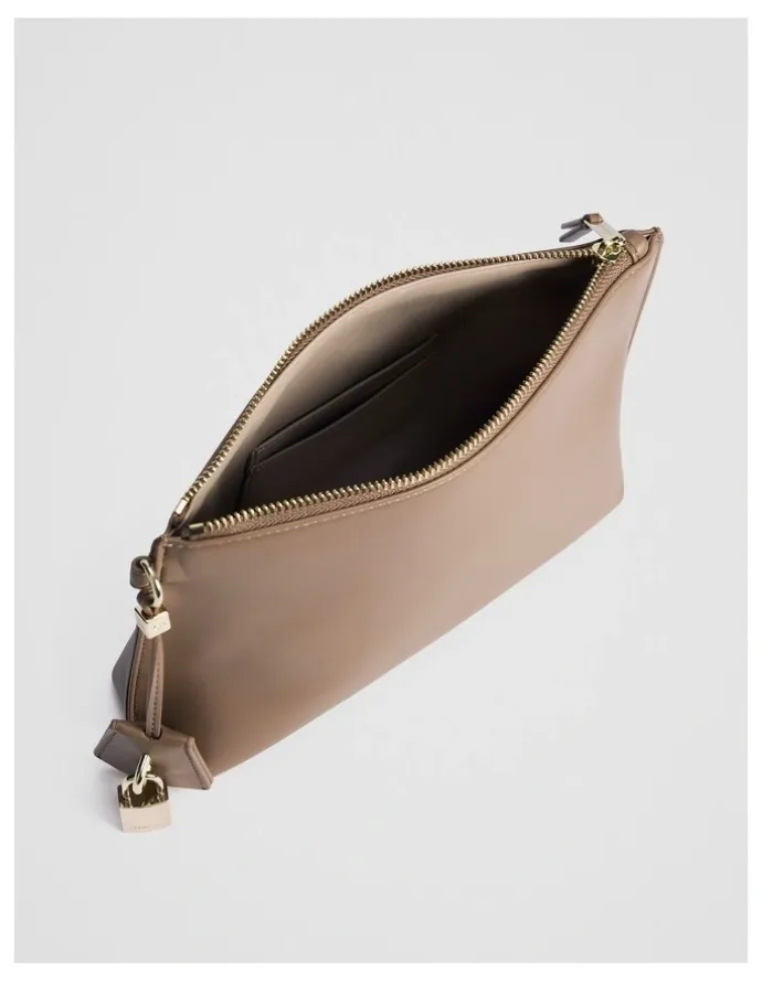 Country Road Country Road Lock Pouch in Buff