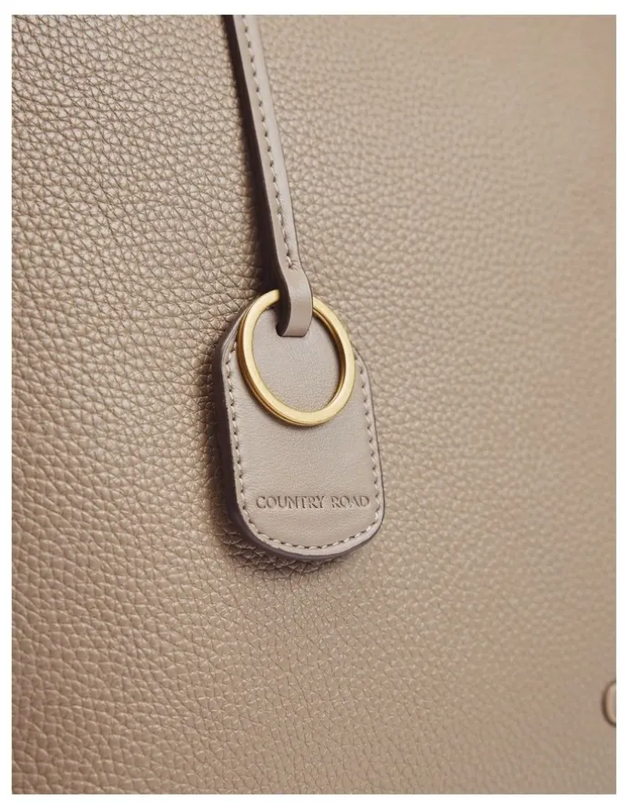 Country Road Country Road Buckle Tote Bag in Fawn