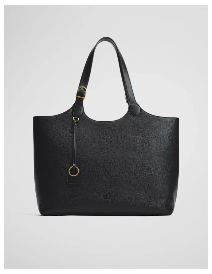 Country Road Country Road Buckle Tote Bag in Black