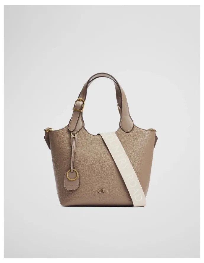 Country Road Country Road Buckle Crossbody Bag in Fawn