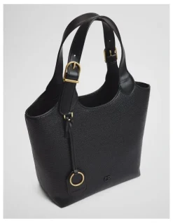 Country Road Country Road Buckle Crossbody Bag in Black