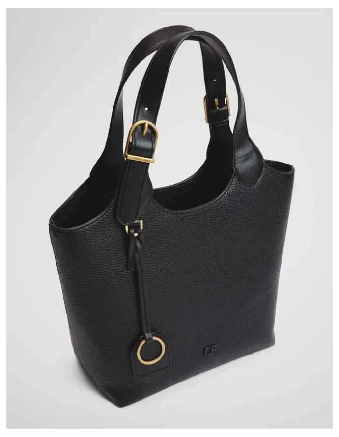 Country Road Country Road Buckle Crossbody Bag in Black