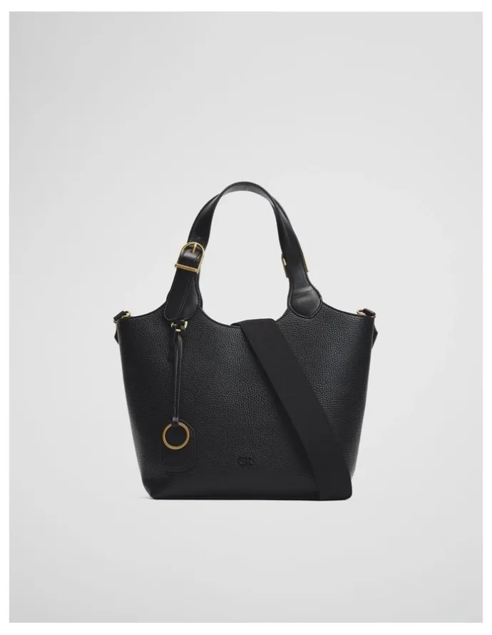 Country Road Country Road Buckle Crossbody Bag in Black