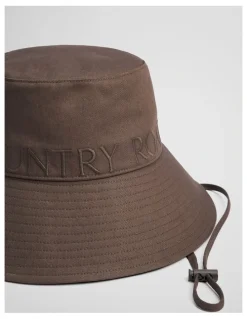 Country Road Cr Bucket Hat in Mocha