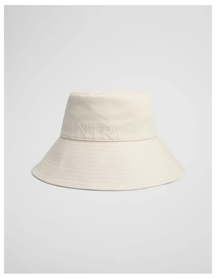 Country Road Cr Bucket Hat in Pebble