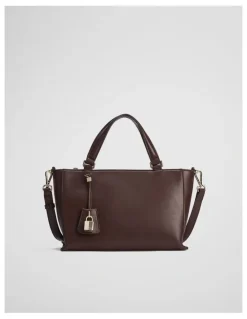 Country Road Cr Lock Crossbody Bag in Mocha