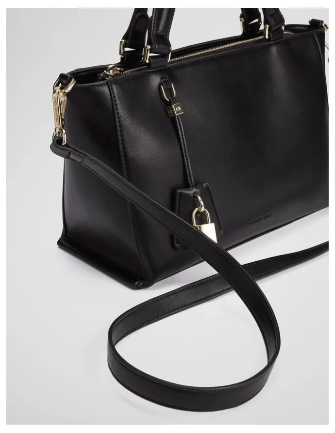 Country Road Cr Lock Crossbody Bag in Black