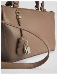Country Road Cr Lock Crossbody Bag in Buff