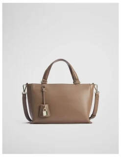 Country Road Cr Lock Crossbody Bag in Buff