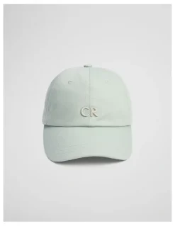 Country Road CR Logo Cap in Mineral Green