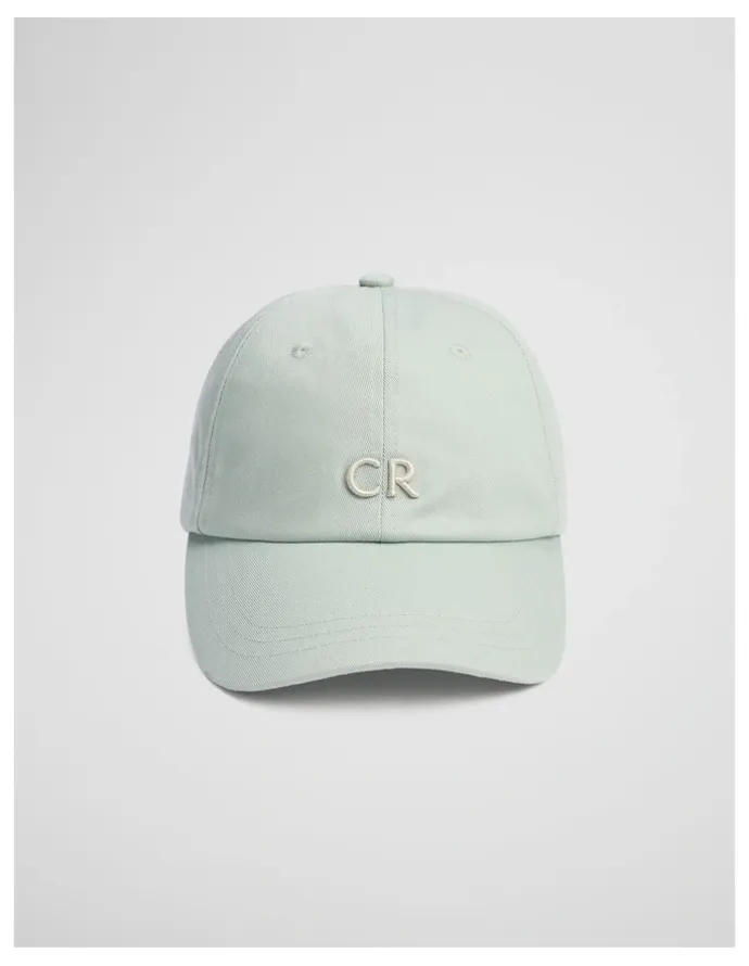 Country Road CR Logo Cap in Mineral Green