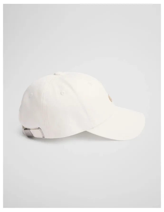 Country Road Cr Logo Cap in Ecru