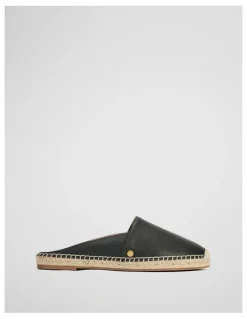 Country Road Dua Espadrille Mule in Black