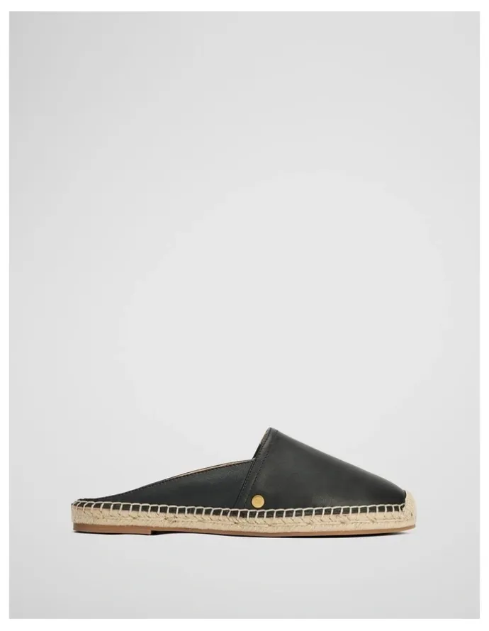 Country Road Dua Espadrille Mule in Black