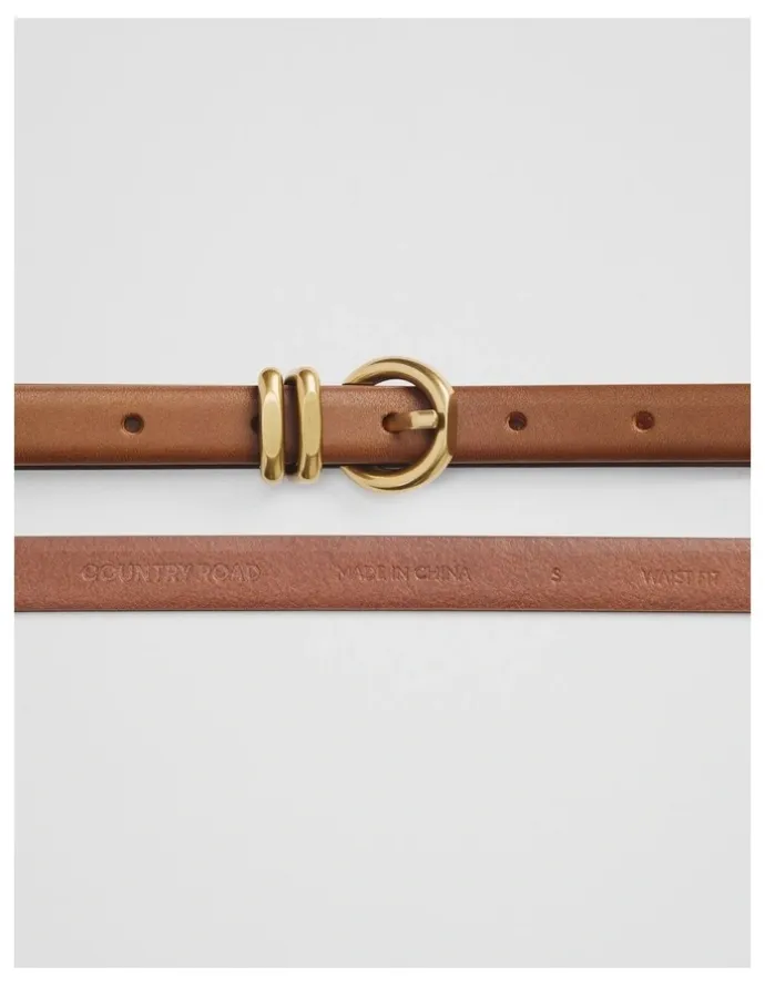 Country Road Estelle Belt in Tan