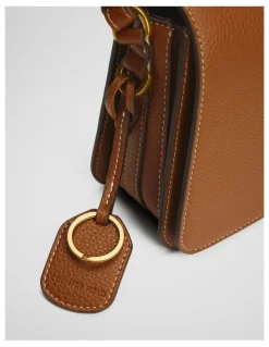 Country Road Foldover Crossbody Bag in Tan