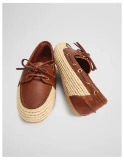 Country Road Grace Raffia Loafer in Natural
