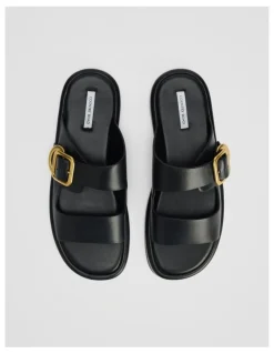 Country Road Hannah Slide in Black