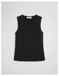 Country Road Henley Tank in Black