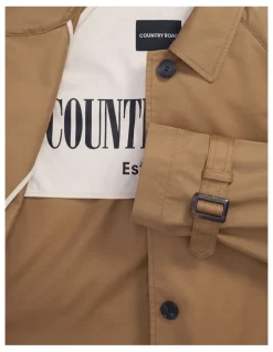 Country Road Long Line Trench in Cigar