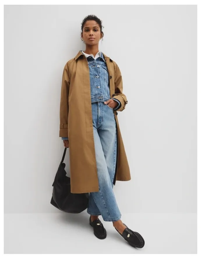 Country Road Long Line Trench in Cigar