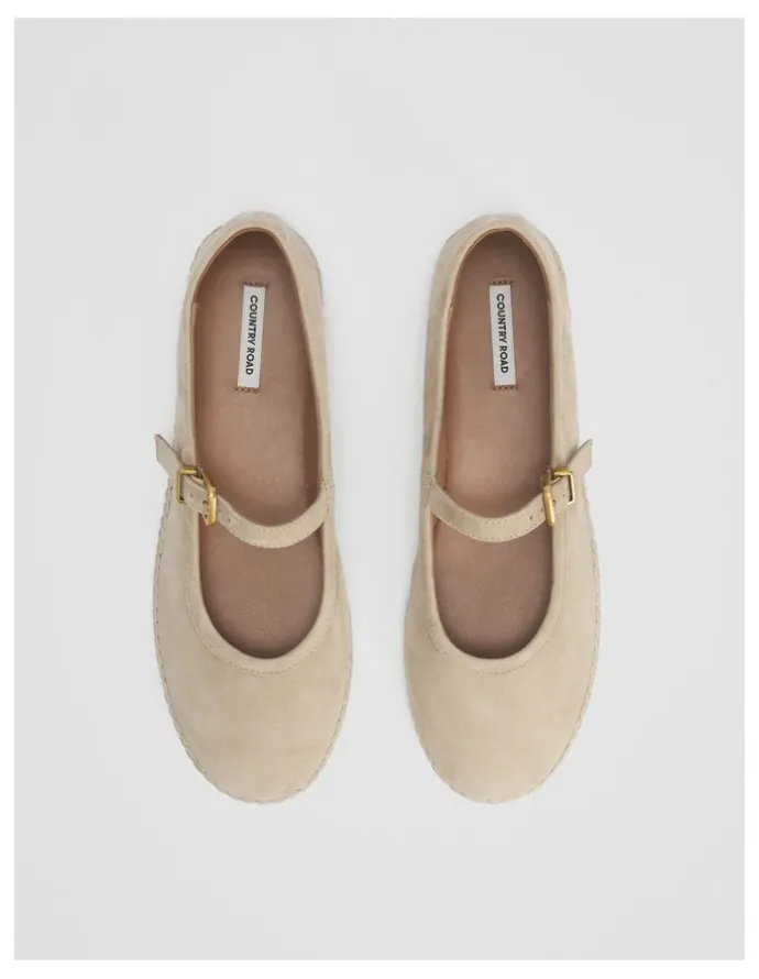 Country Road Marta Espadrille in Praline