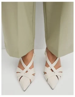 Country Road Mila Heel in Antique White