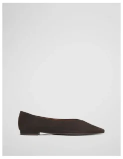 Country Road Norah Spliced Ballet in Chocolate