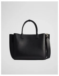 Country Road Panelled Work Tote in Black