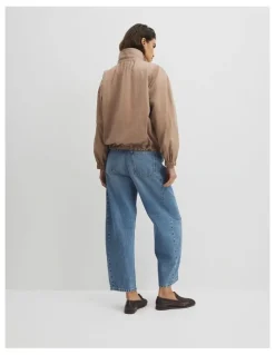 Country Road Parachute Jacket in Bark