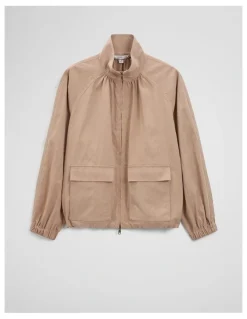 Country Road Parachute Jacket in Bark
