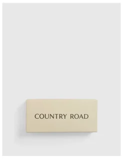 Country Road Silk Eye Mask in Natural