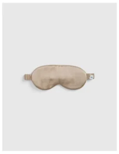 Country Road Silk Eye Mask in Natural
