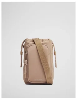 Country Road Soft Pouch Crossbody in Light Sand