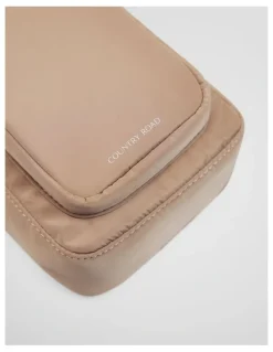 Country Road Soft Pouch Crossbody in Light Sand