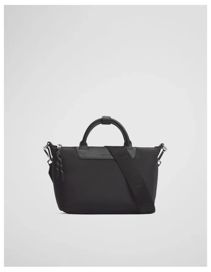 Country Road Soft Top Handle Crossbody in Black
