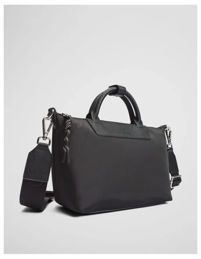 Country Road Soft Top Handle Crossbody in Black