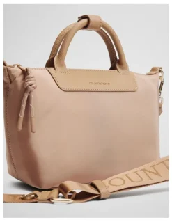 Country Road Soft Top Handle Crossbody in Light Sand