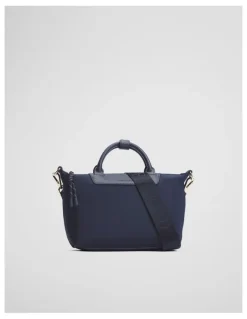 Country Road Soft Top Handle Crossbody in Navy