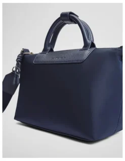 Country Road Soft Top Handle Crossbody in Navy