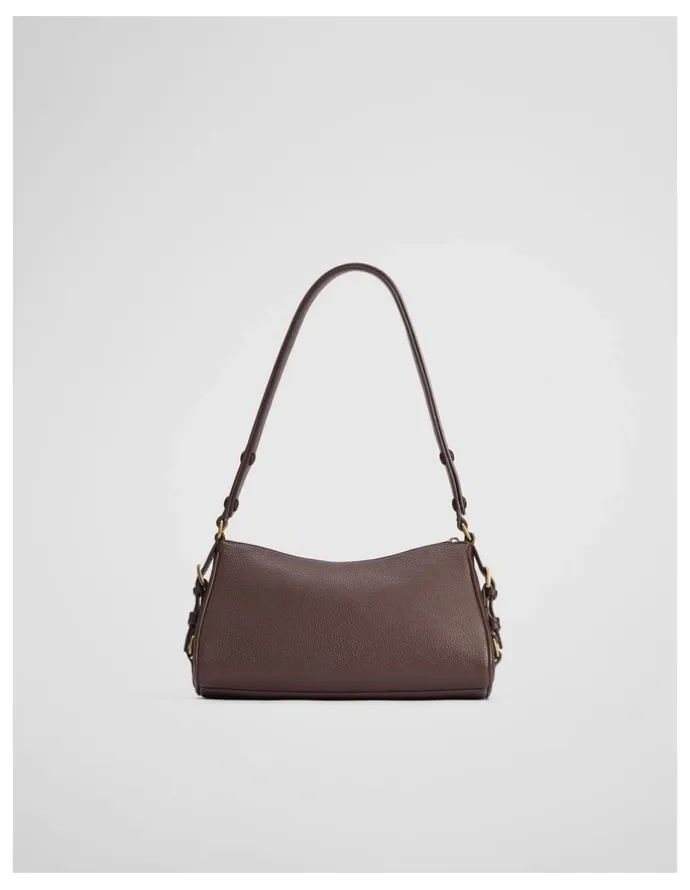 Country Road Stud Detail Shoulder Bag in Mocha