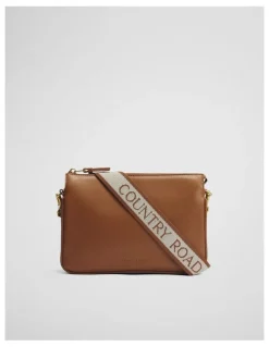 Country Road Tri Crossbody Bag in Tan